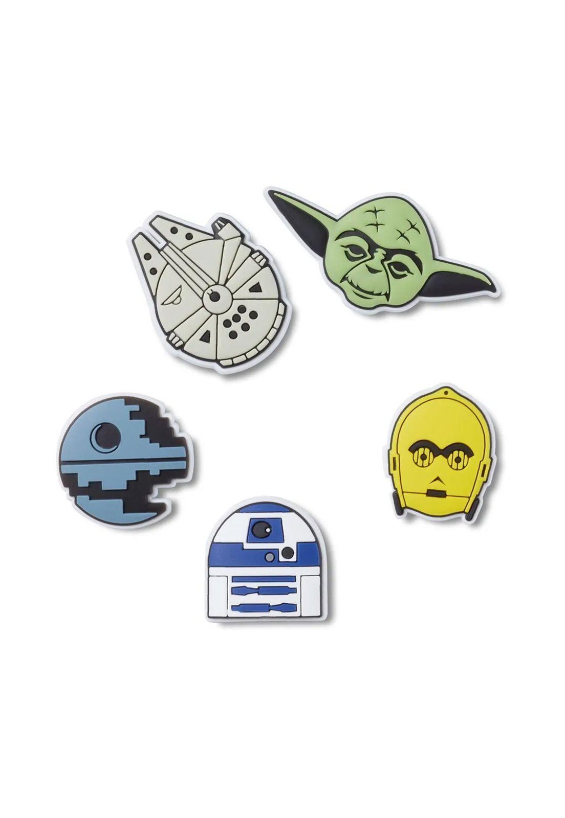 Jibbitz Crocs Star Wars Pack De 5 Blanco-0