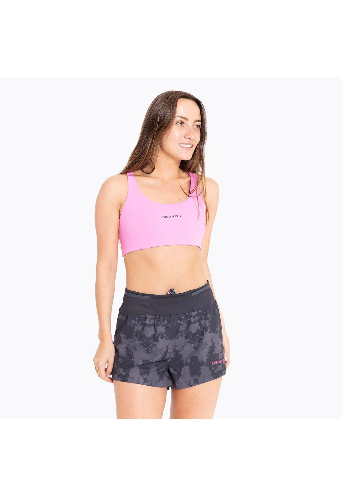 Short Mujer Trail Running Edición Skyfire Gris-0