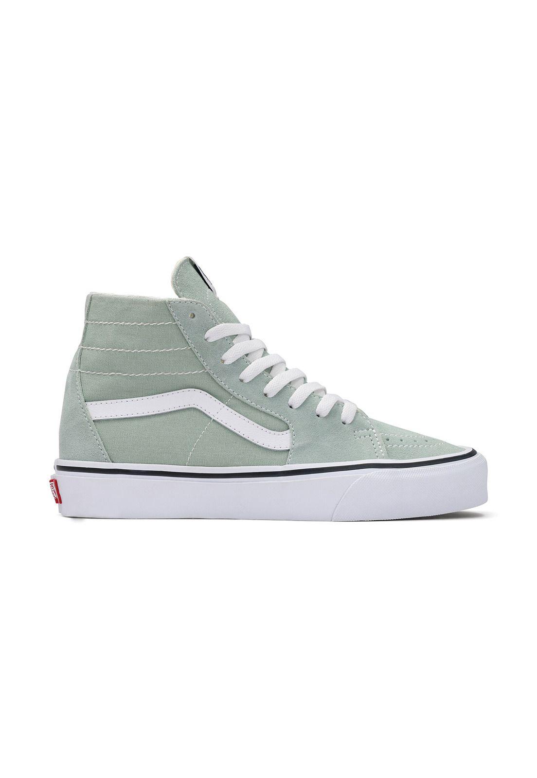 Zapatilla C/Caña Mujer Sk8-Hi Tapered Verde-0