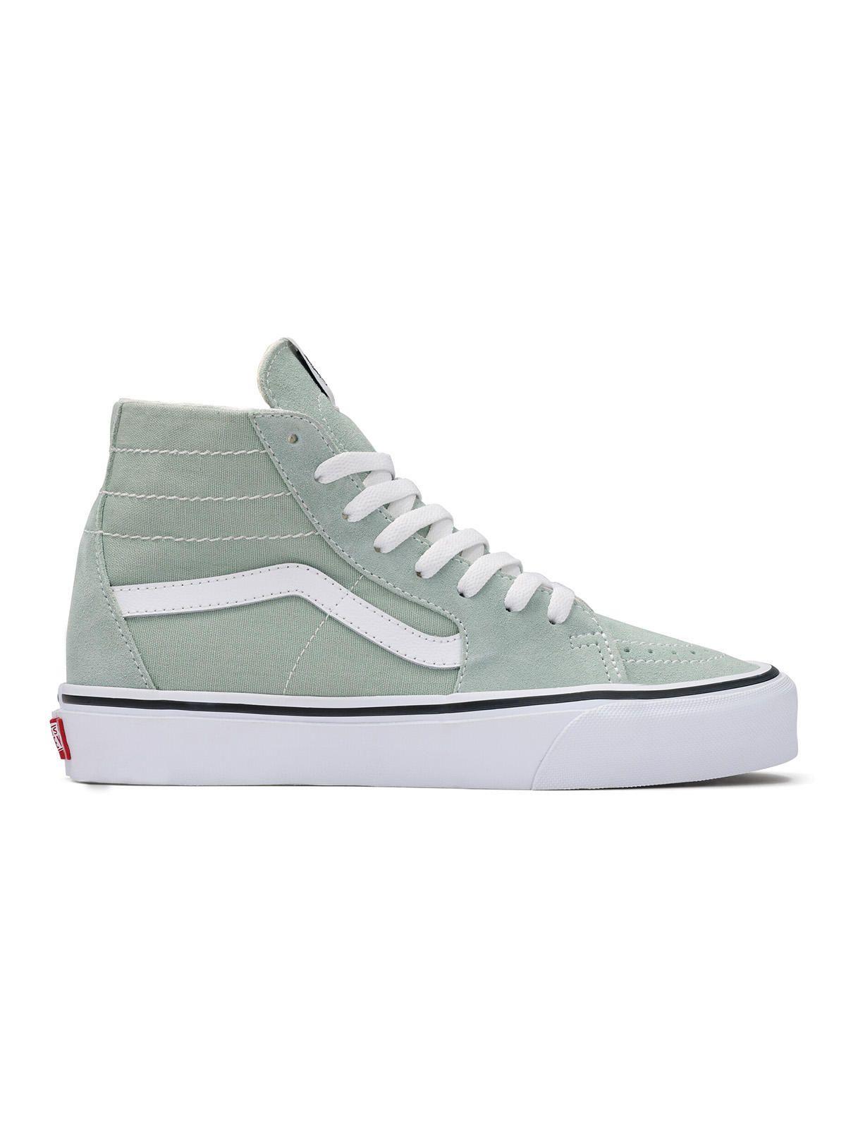 Zapatilla C/Caña Mujer Sk8-Hi Tapered Verde-0