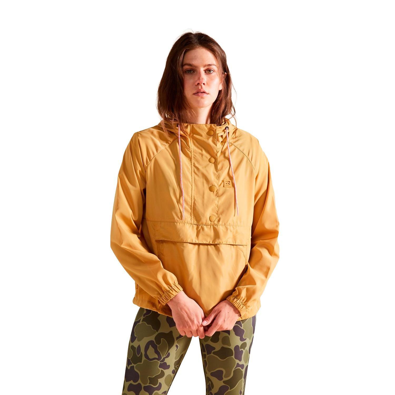 Cortaviento Mujer A/Div Trail Along Café-0