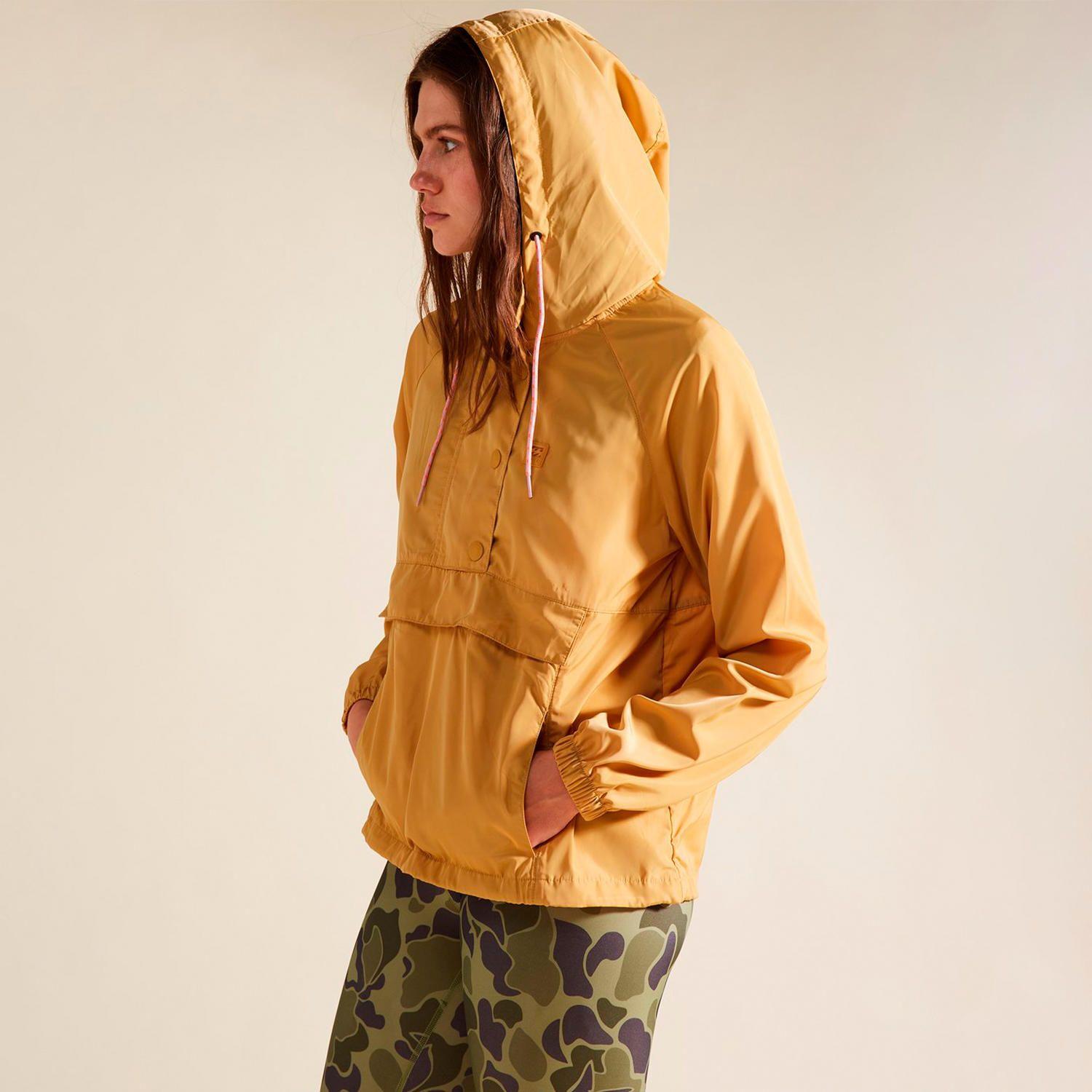 Cortaviento Mujer A/Div Trail Along Café-1