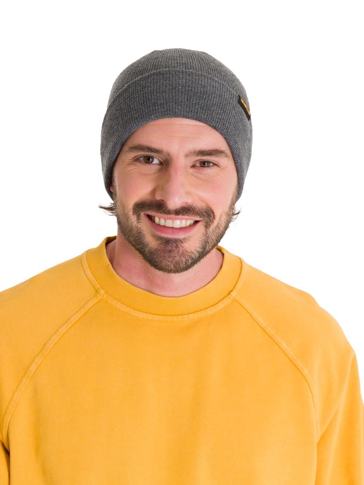 Gorro Foundation Knit Hombre Gris-0