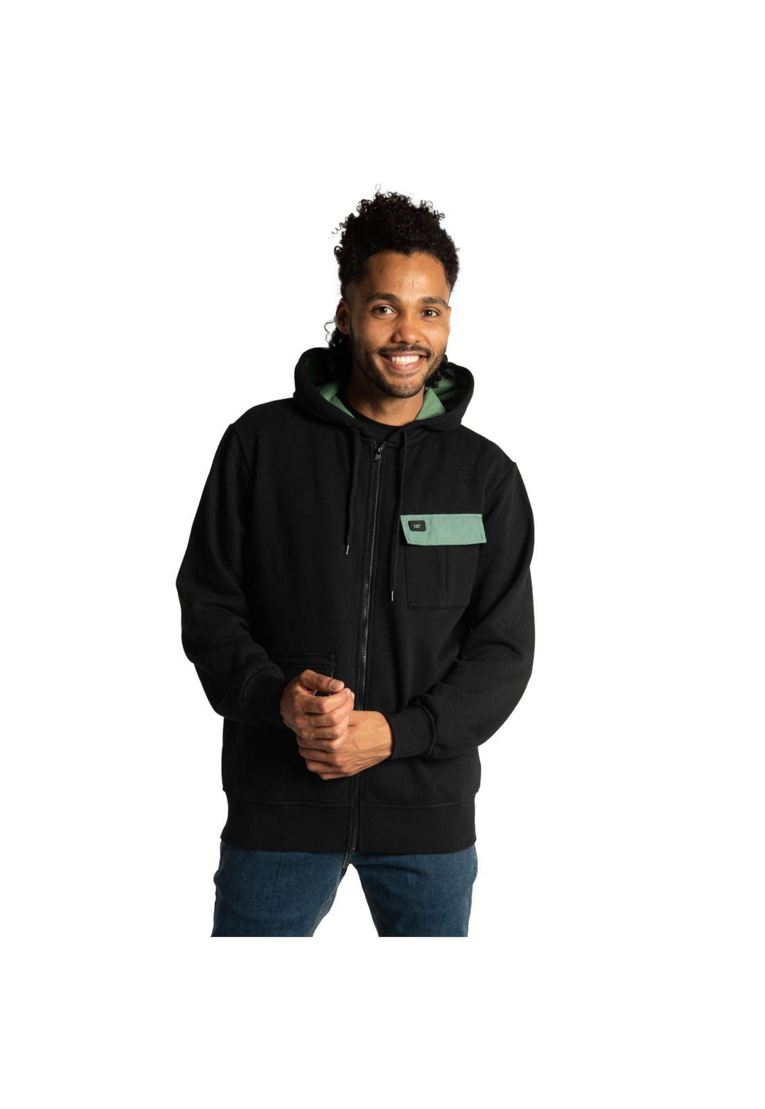 Polerón Hombre Resource Fz Hooded S Negro-0