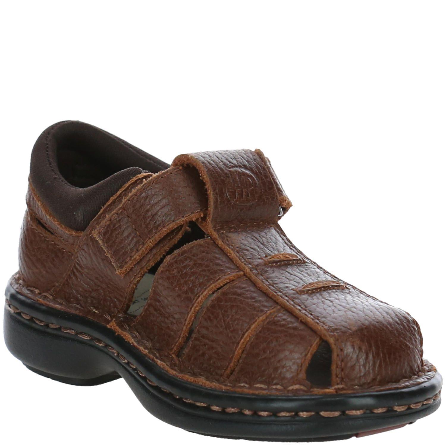 Sandalia Cuero Niño Coconut Marrón-0