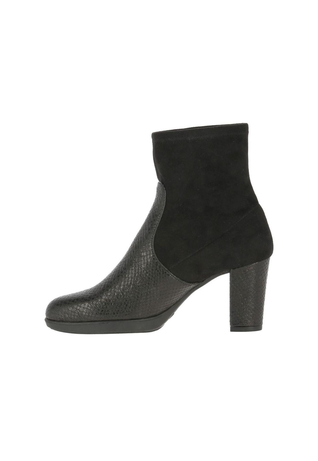 Botin Cuero Mujer Aura Negro-2