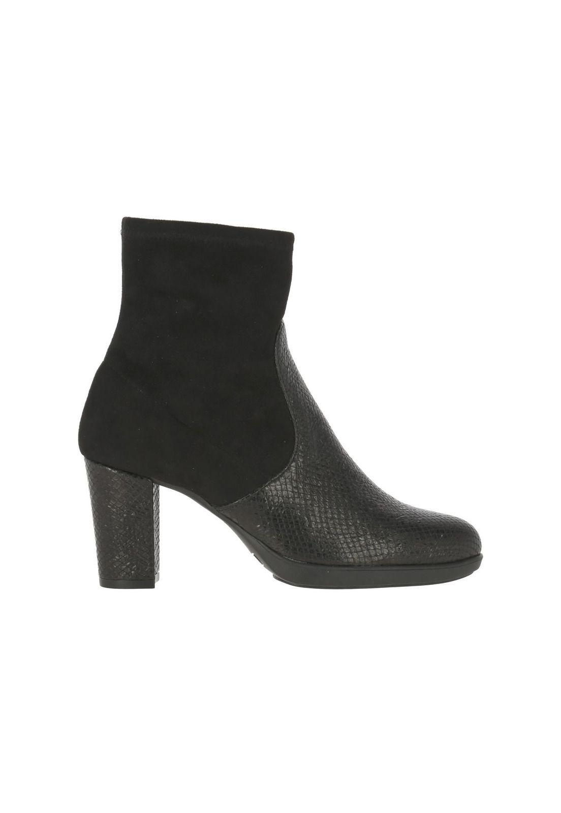 Botin Cuero Mujer Aura Negro-3