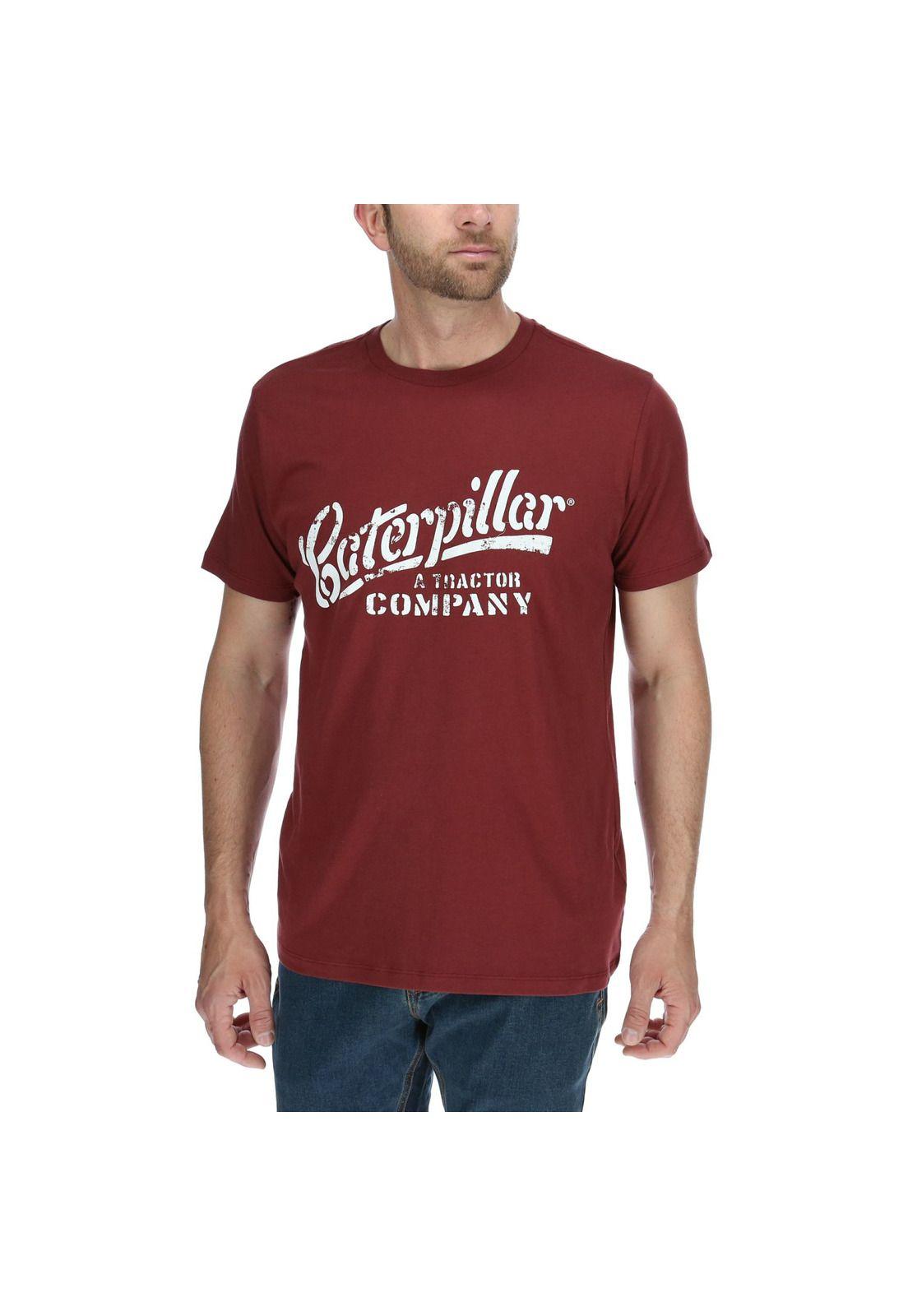 Polera Mc Hombre Company Tee Burdeo-0