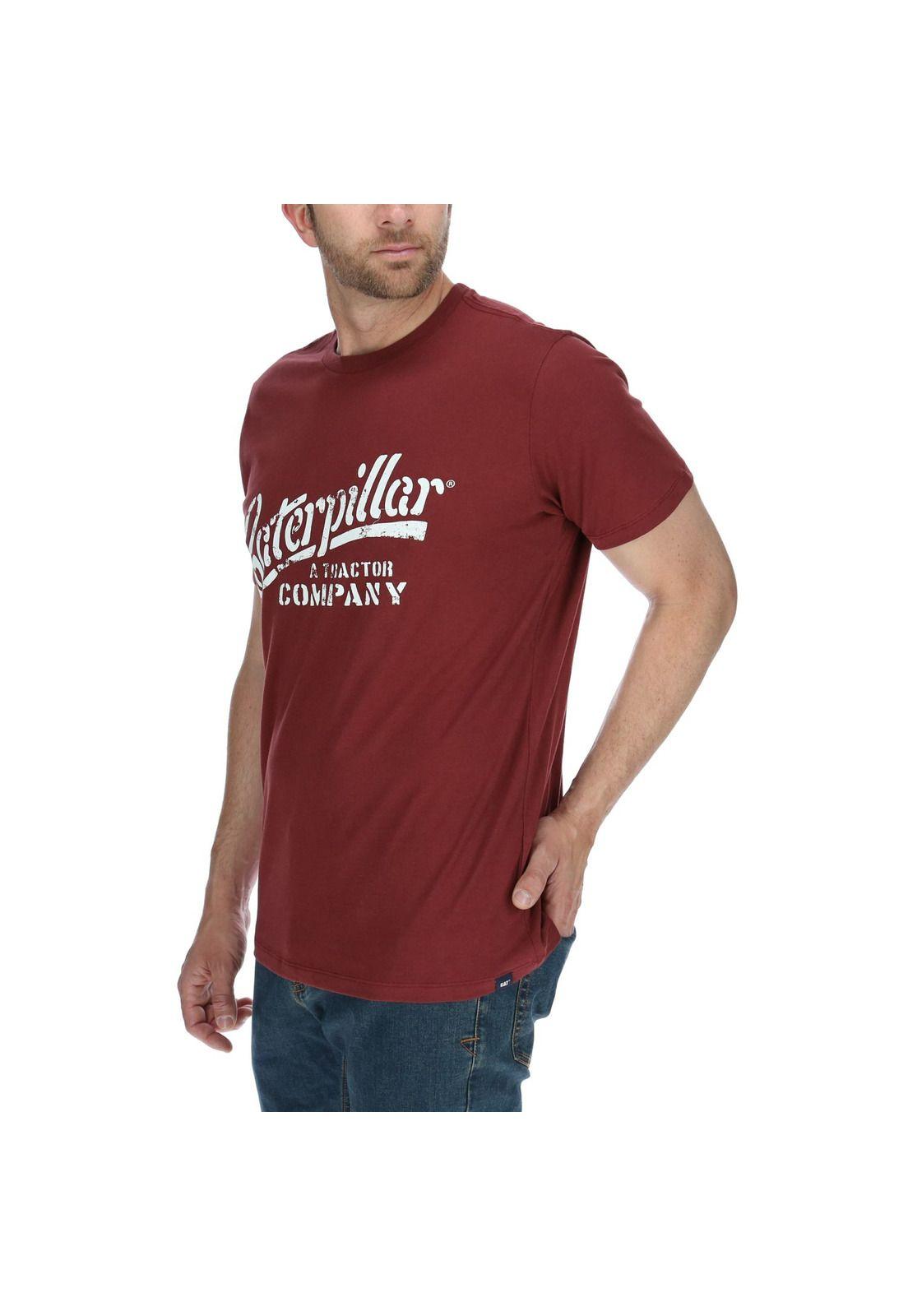 Polera Mc Hombre Company Tee Burdeo-1