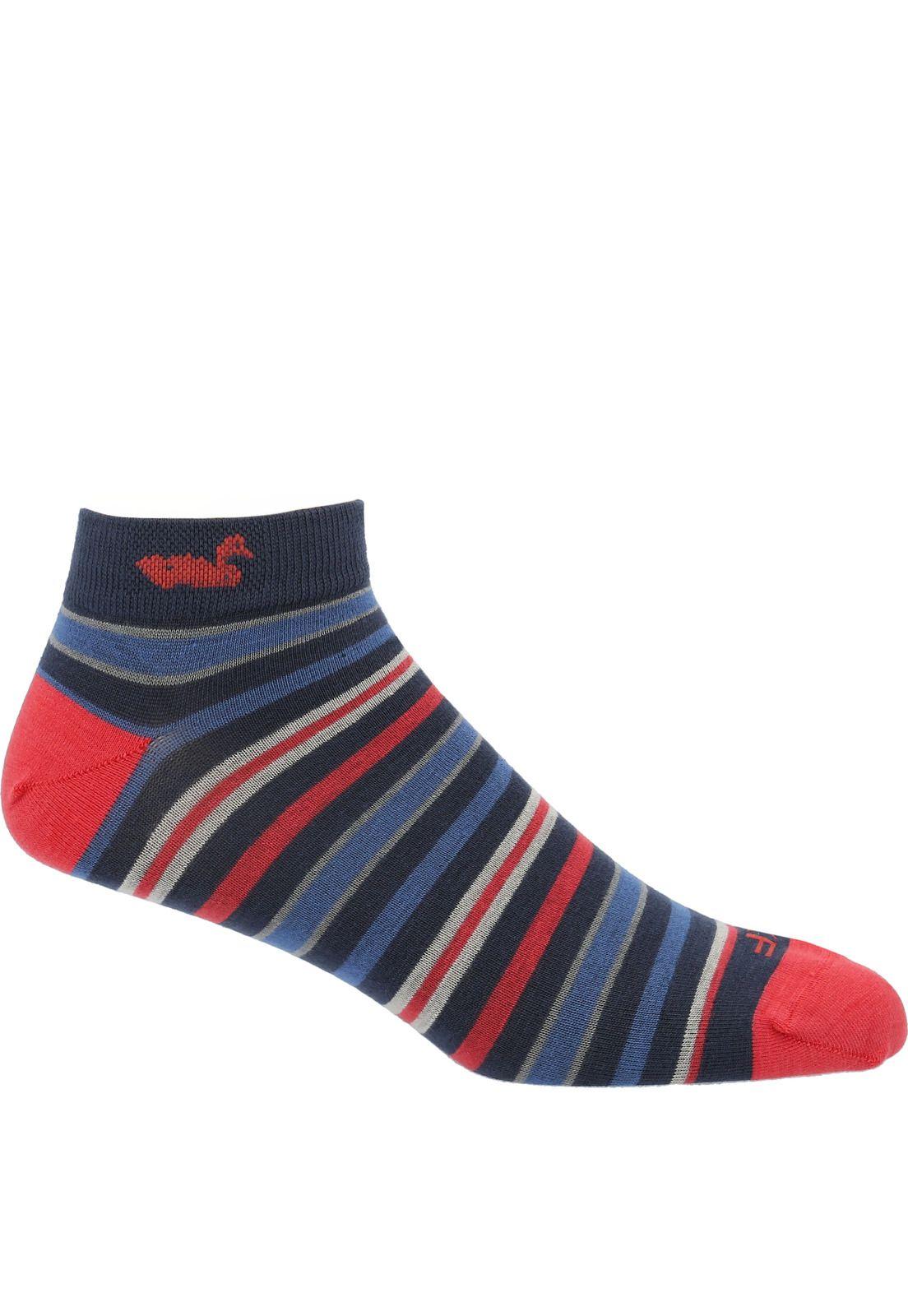 Calcetín Bambú Hombre Ped Lines Azul-0