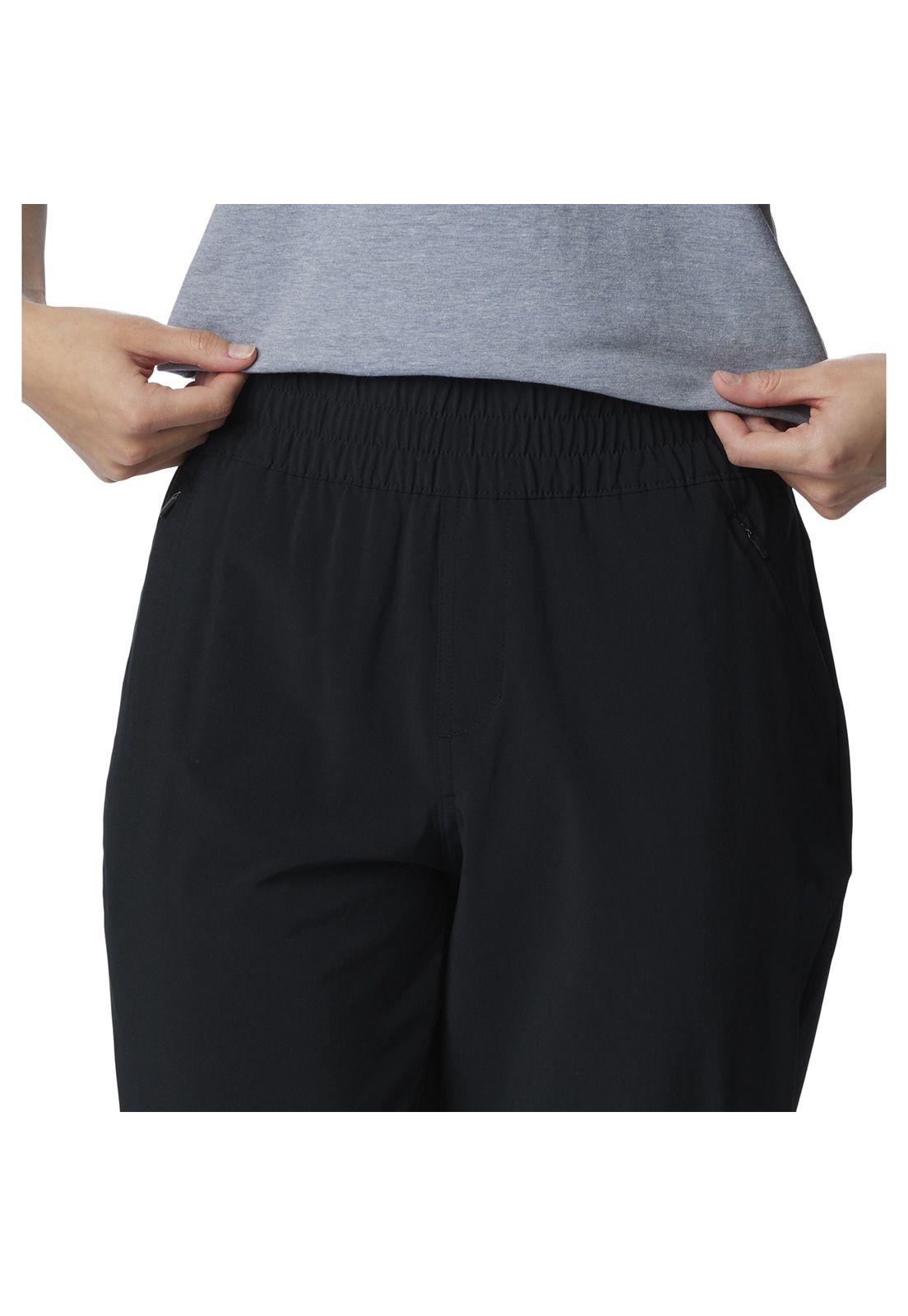 Pantalón Mujer Pleasant Creek Core Negro-1