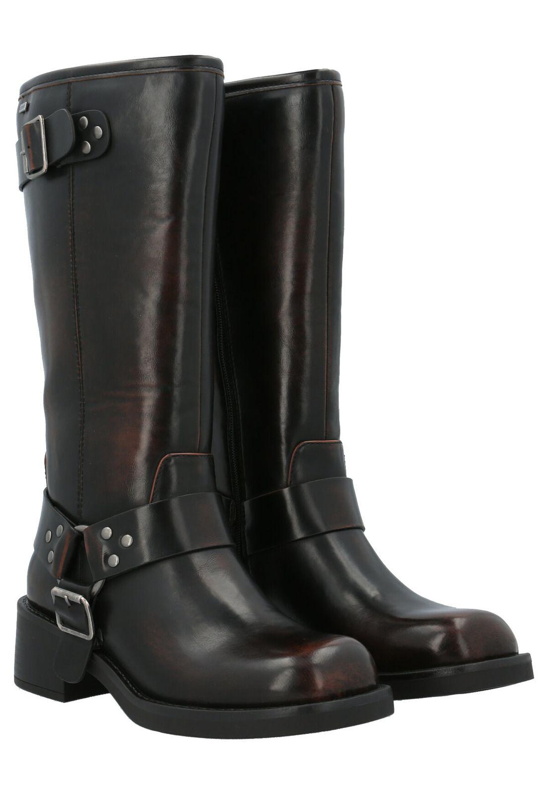 Bota Moulins Mujer Café-6