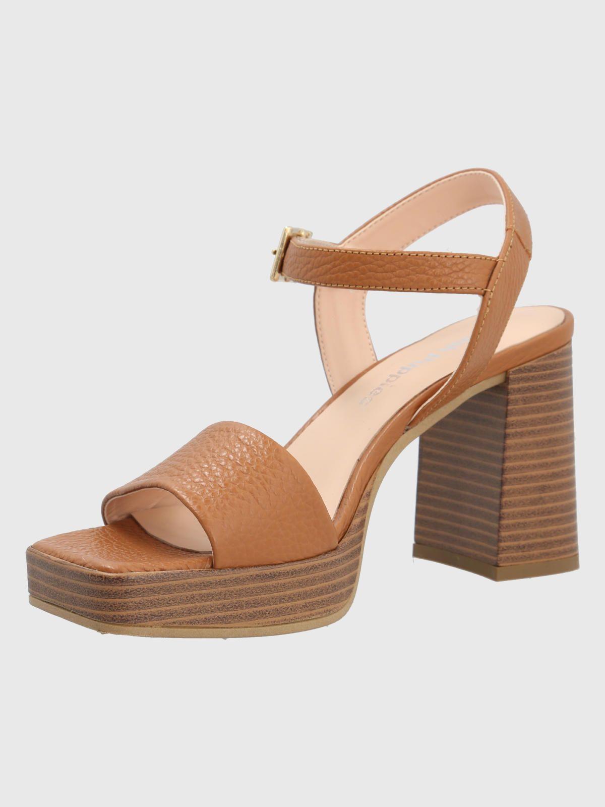 Sandalia Café Claro Mujer Bormio -3