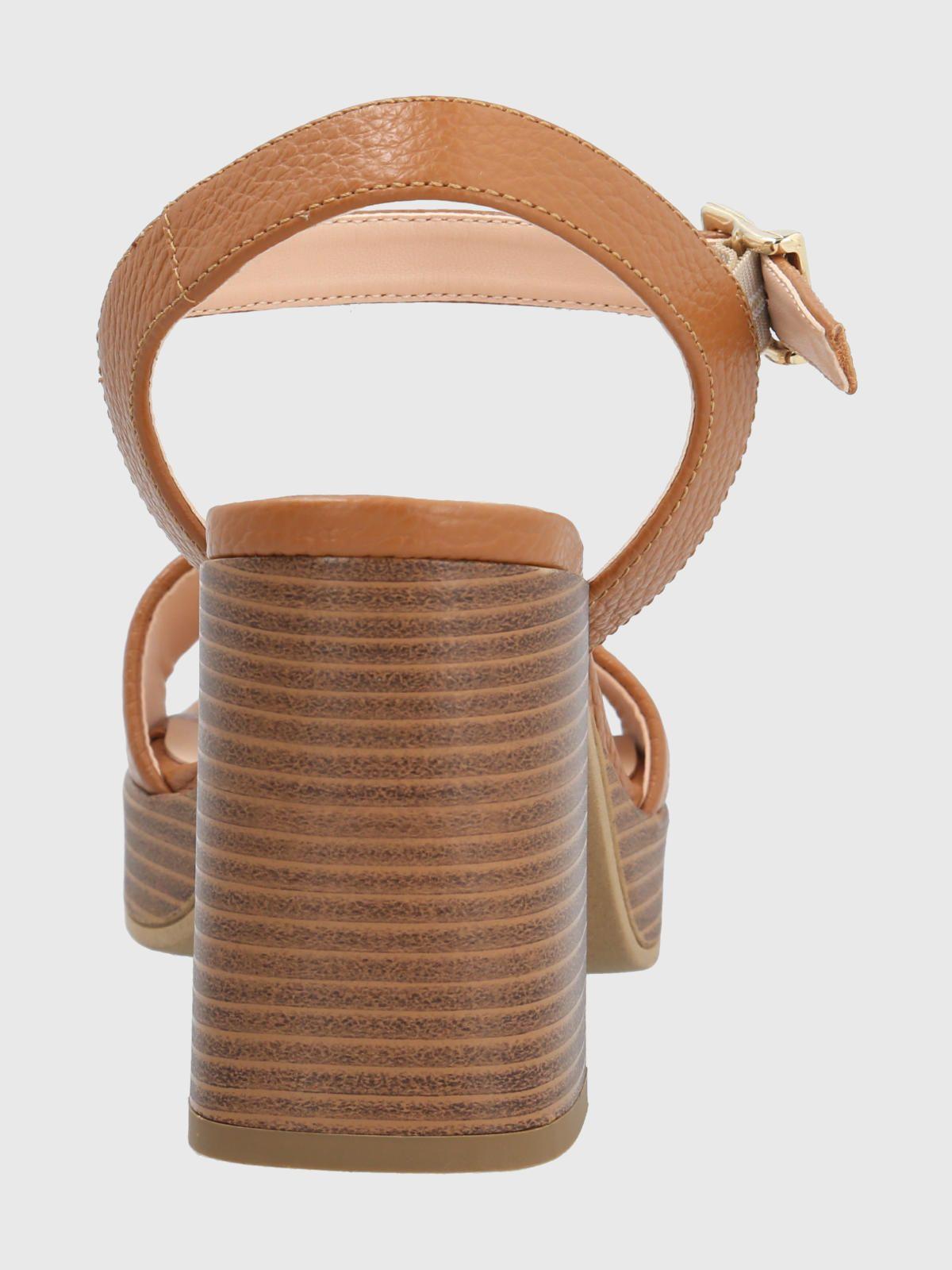 Sandalia Café Claro Mujer Bormio -5