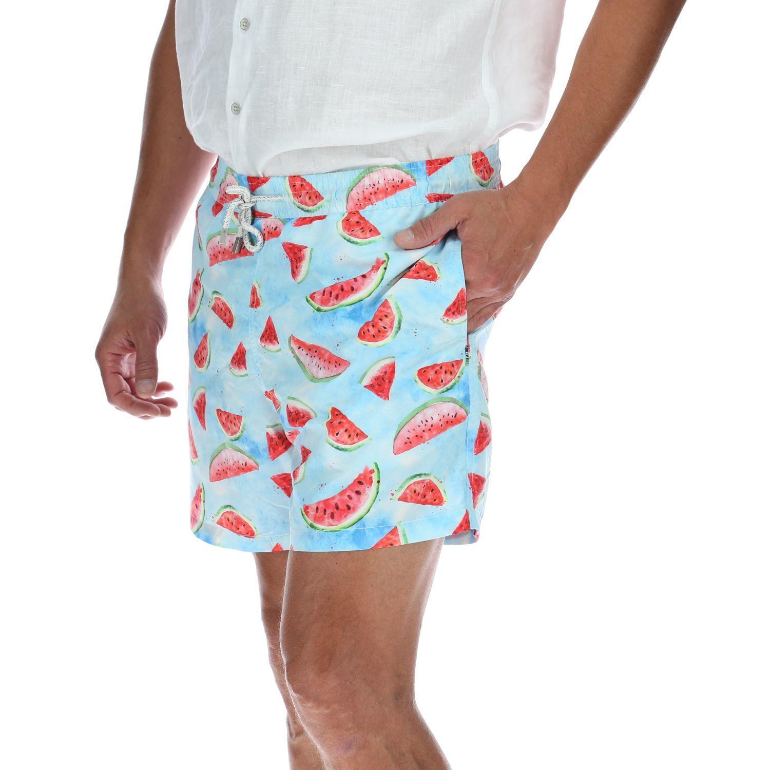 Traje De Baño Izam Celeste-1