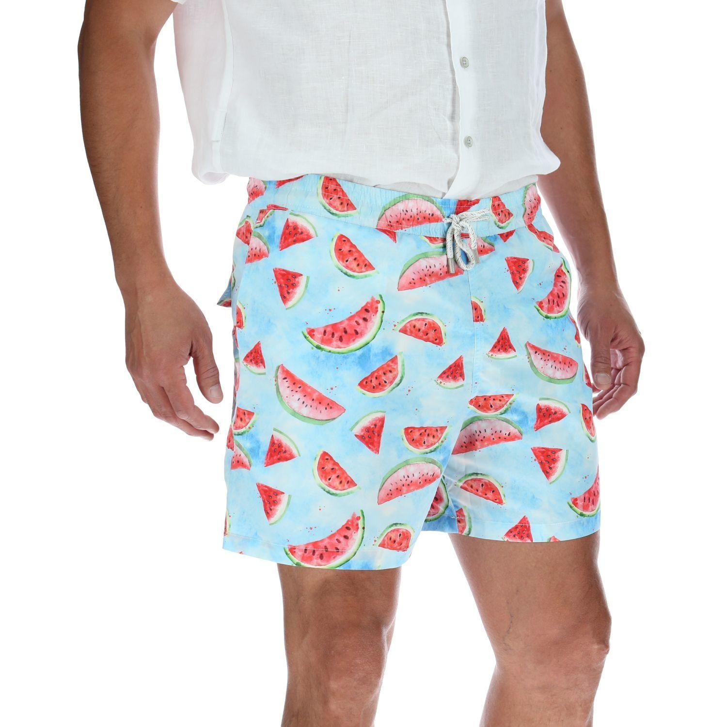 Traje De Baño Izam Celeste-3