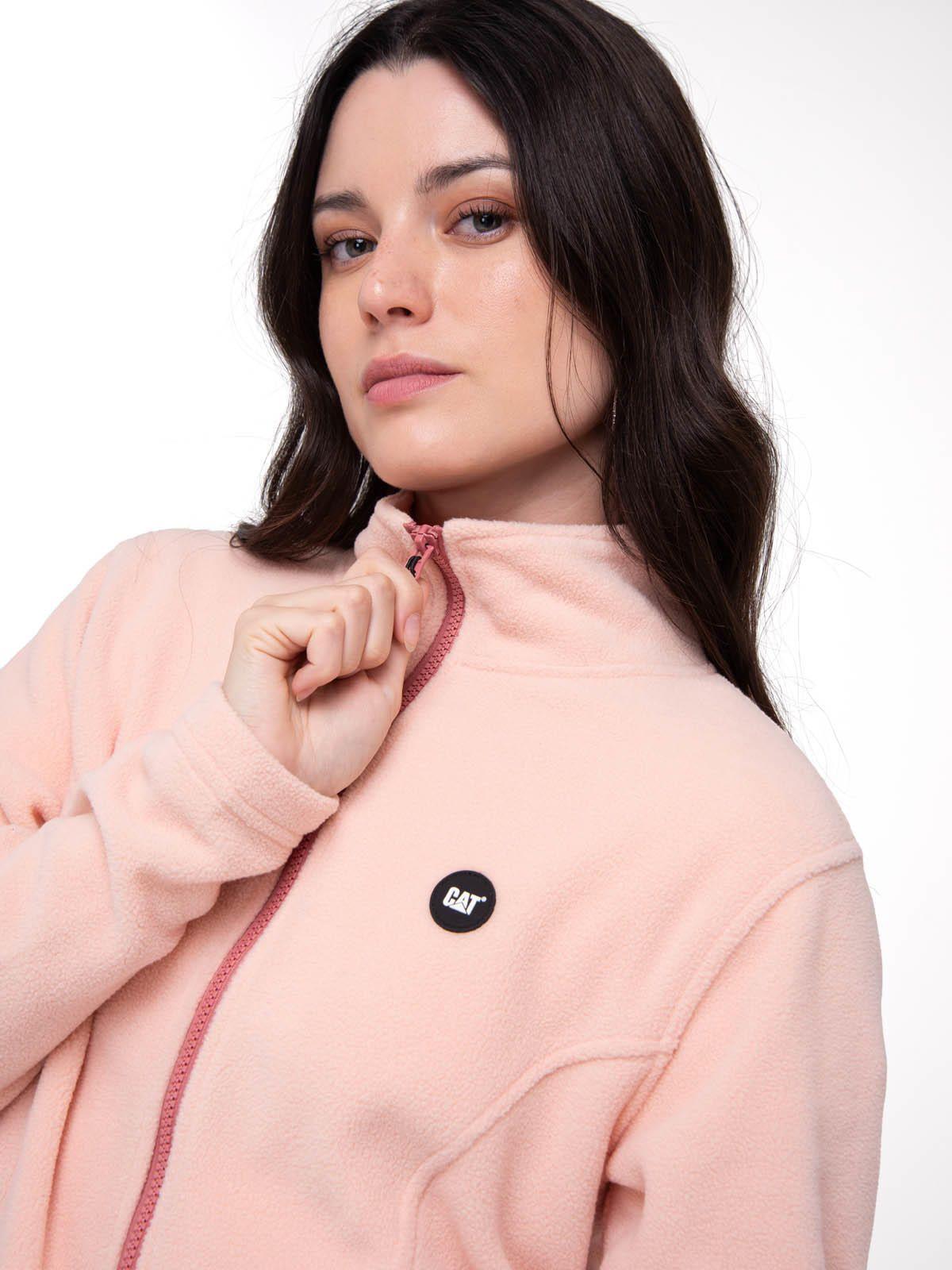 Polar Mujer Microfleece Full Zip Rosa-3