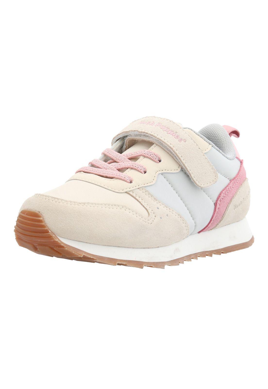 Zapatilla Cuero Janet-K Vl Niña Beige-5