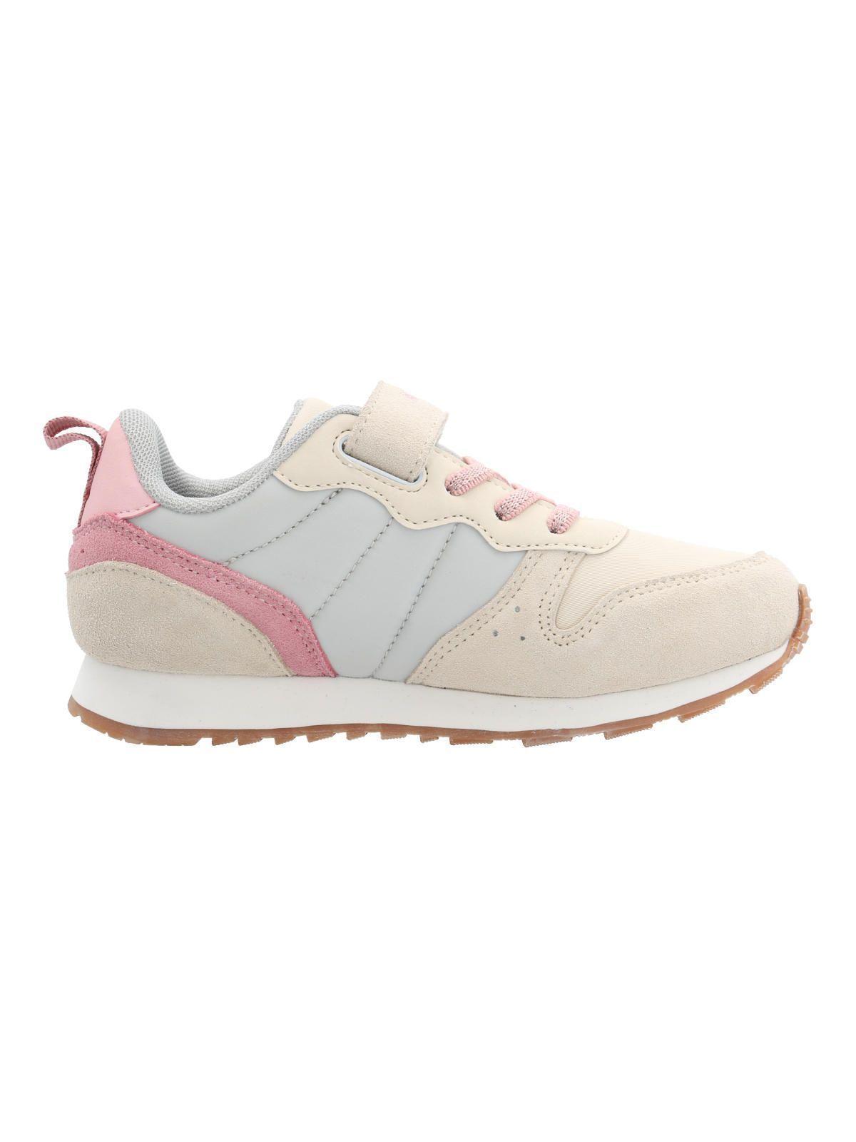 Zapatilla Cuero Janet-K Vl Niña Beige-0