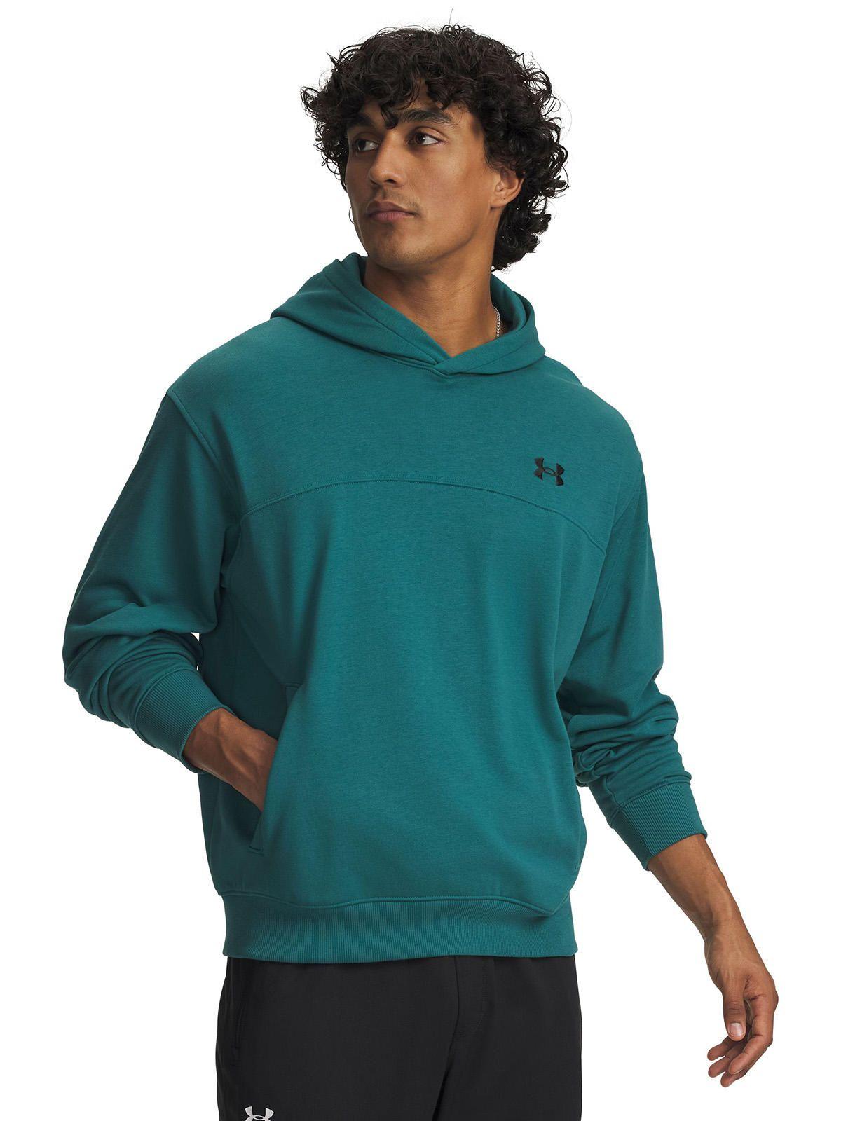 Poleron Hombre Rival Lightweight Hoodie Verde-0