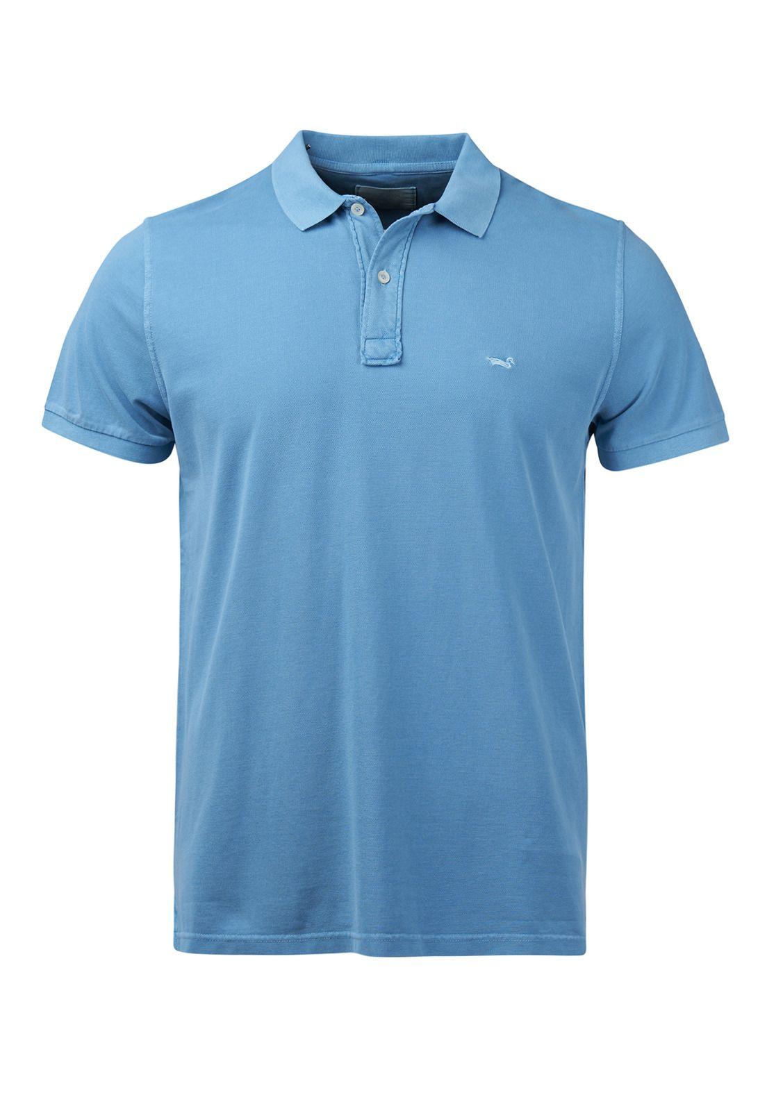 Polera AlgodónOrgánic Piquepro Turquesa Hombre-0