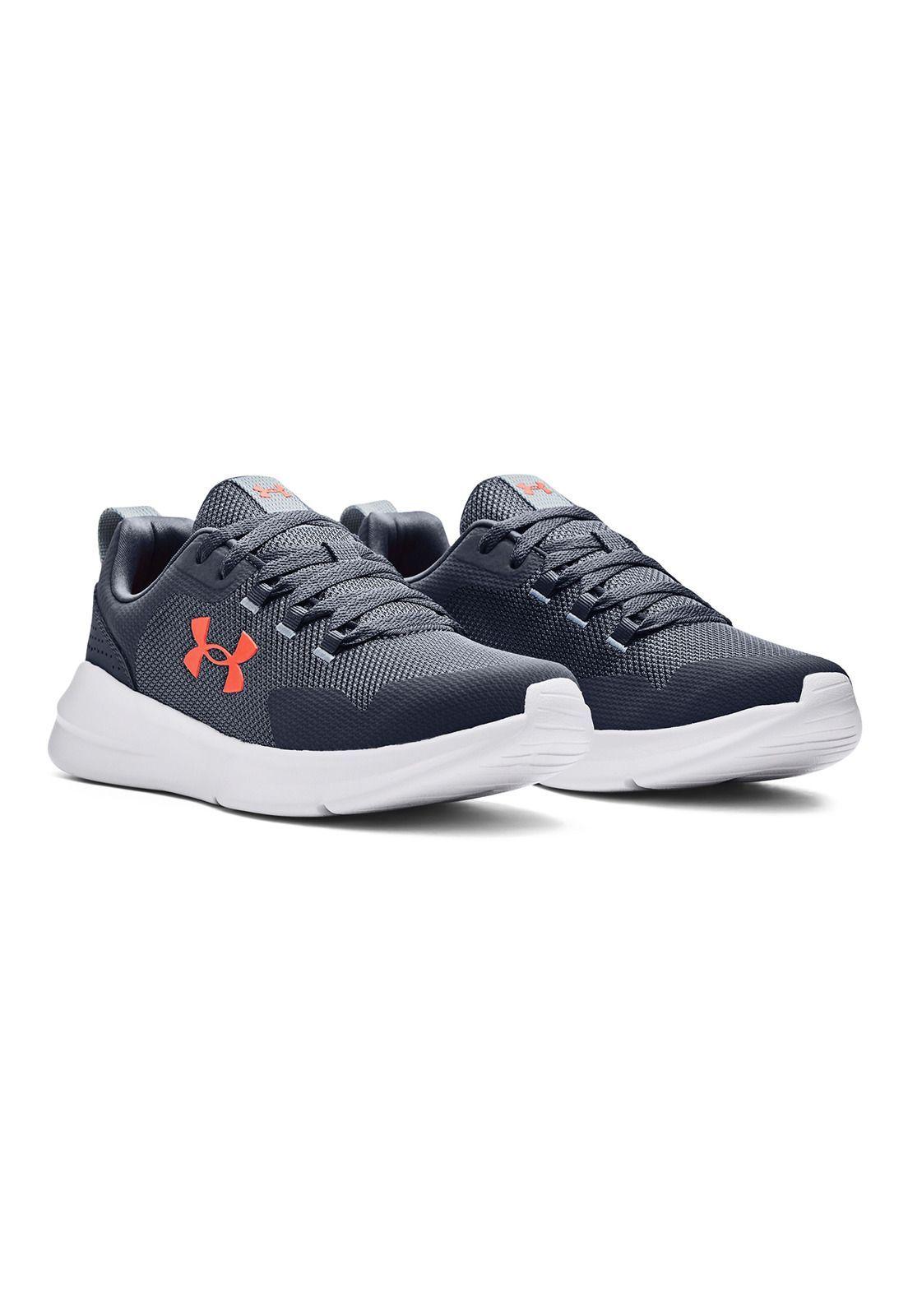 Zapatillas UA Essential Sportstyle para hombre Gris-5