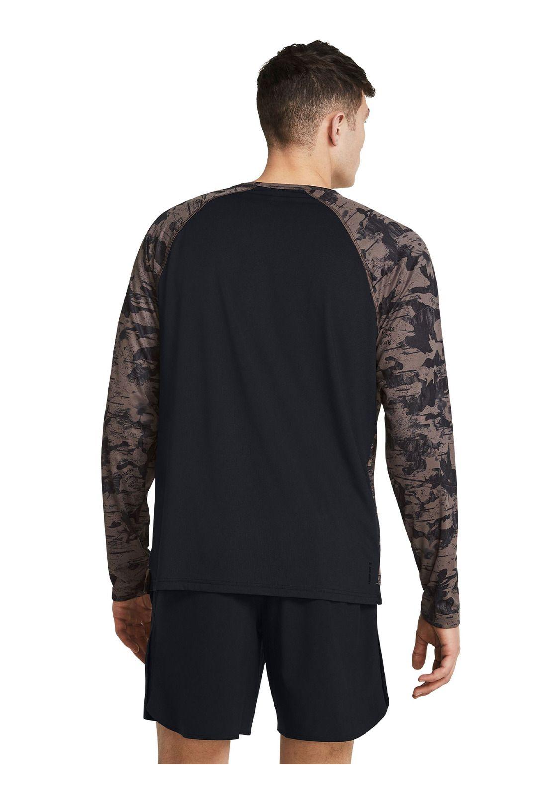 Polera Prjct Rock hombre Café-4