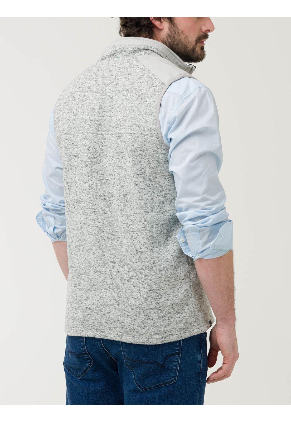 Polar Fibras Recicladas Hombre Halfyork Gris-5