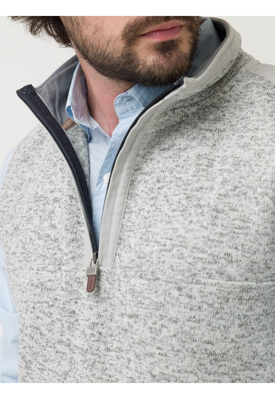 Polar Fibras Recicladas Hombre Halfyork Gris-6