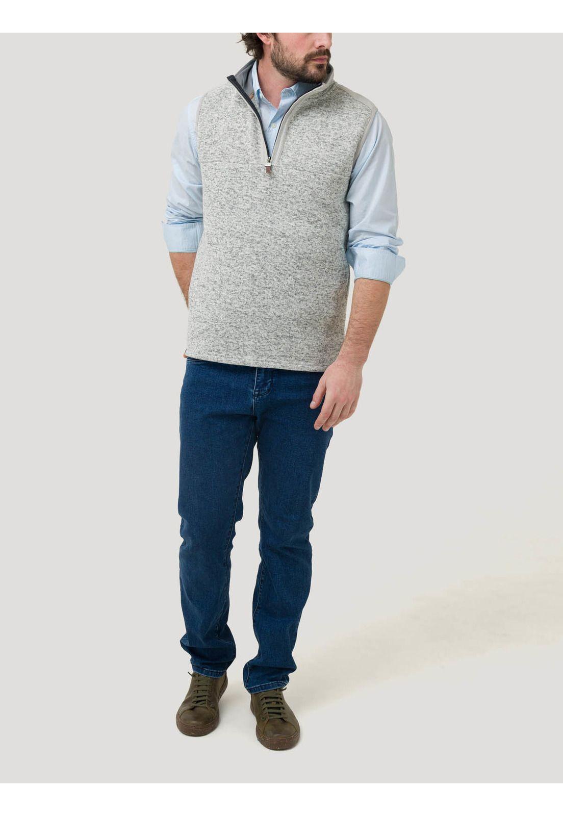 Polar Fibras Recicladas Hombre Halfyork Gris-7