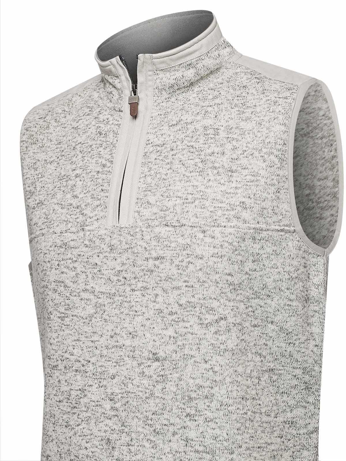 Polar Fibras Recicladas Hombre Halfyork Gris-3