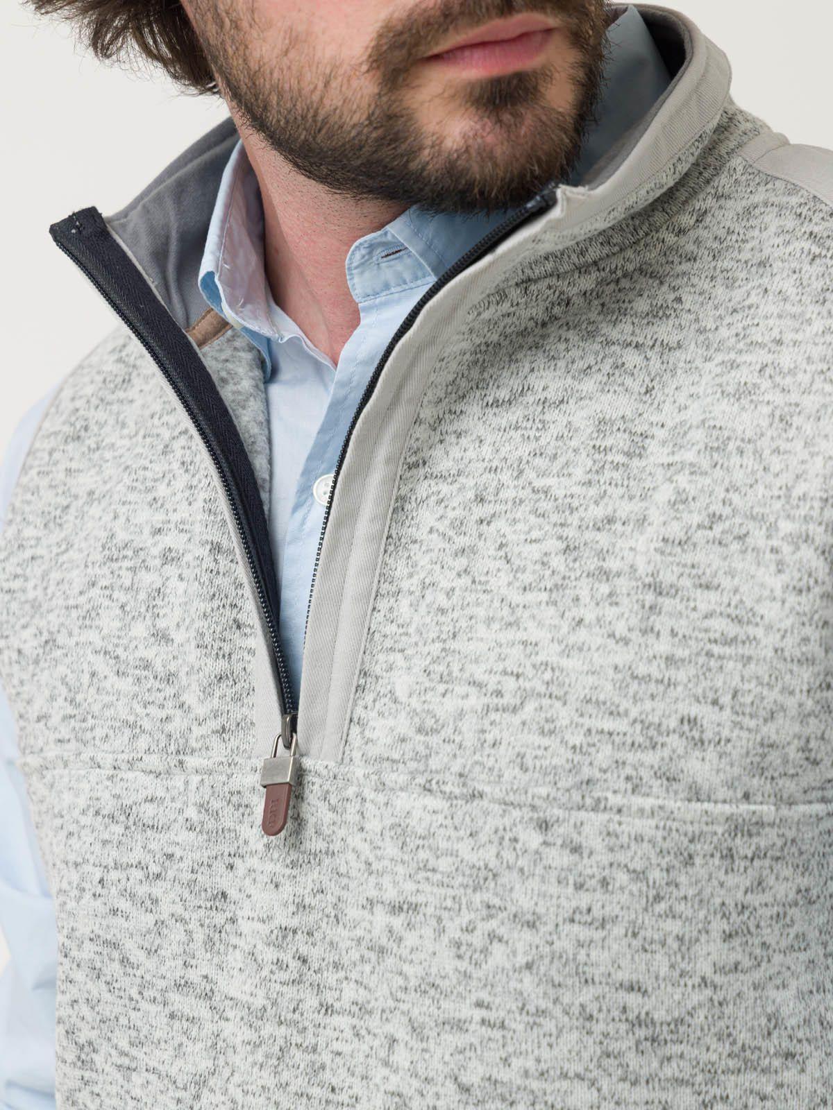 Polar Fibras Recicladas Hombre Halfyork Gris-6