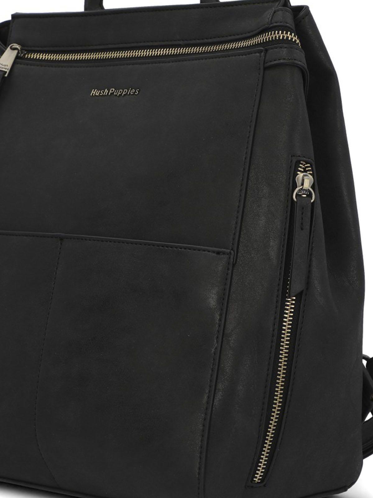 Mochila Ecocuero Mujer Delfi Back Negro-3