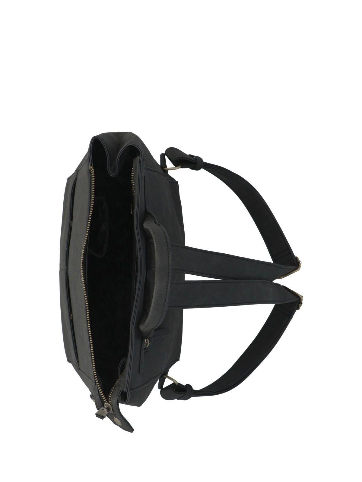 Mochila Ecocuero Mujer Delfi Back Negro-4
