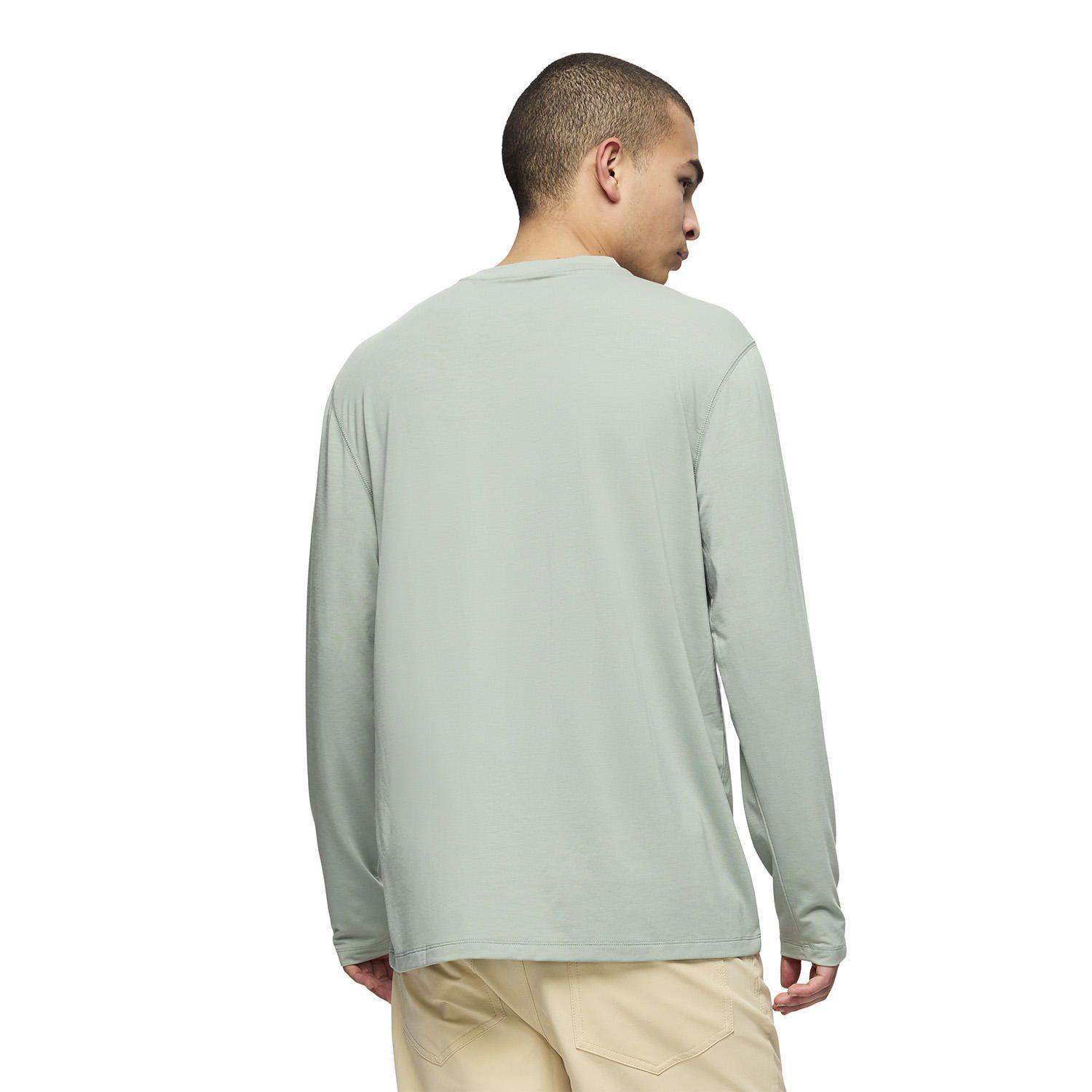 Polera Manga Larga Hombre Vista Tencel Verde-3