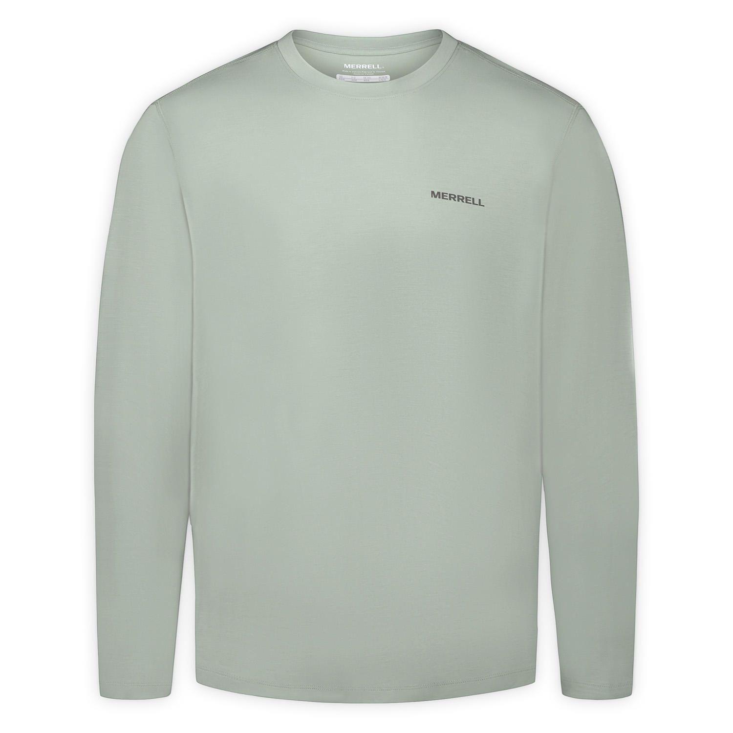 Polera Manga Larga Hombre Vista Tencel Verde-6