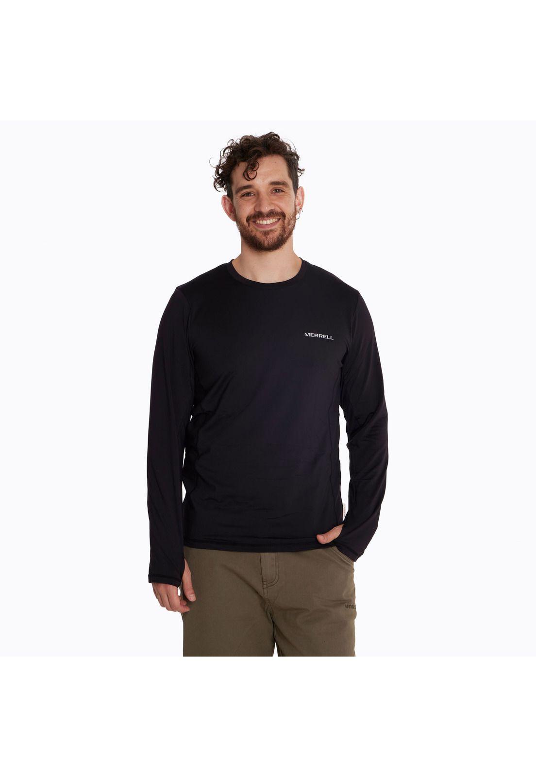 Primera Capa Hombre Top Sport Negro-0