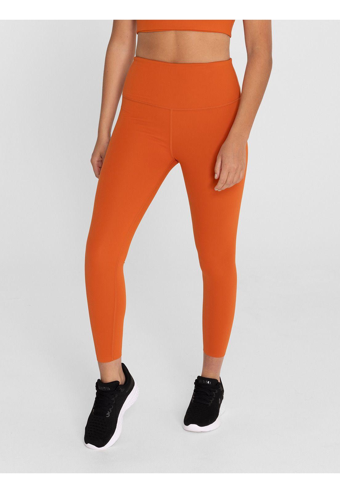 Calza 7/8 Mujer Ankle Maya Naranja-3