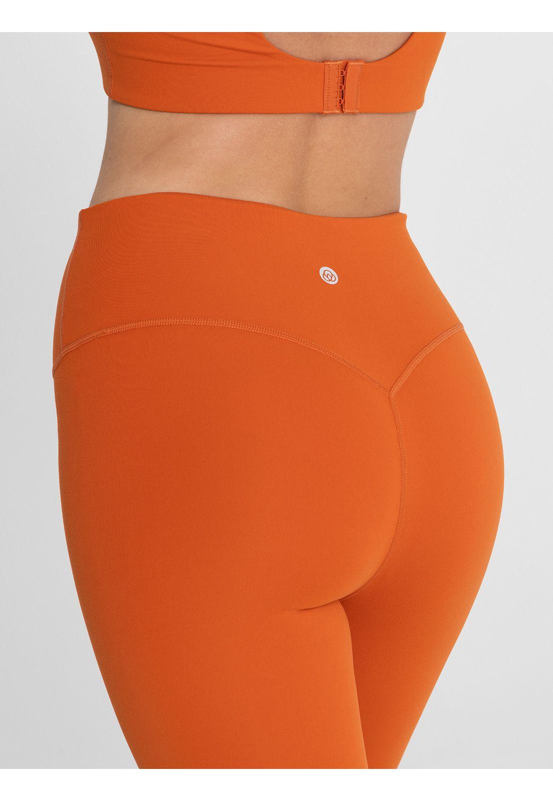 Calza 7/8 Mujer Ankle Maya Naranja-5