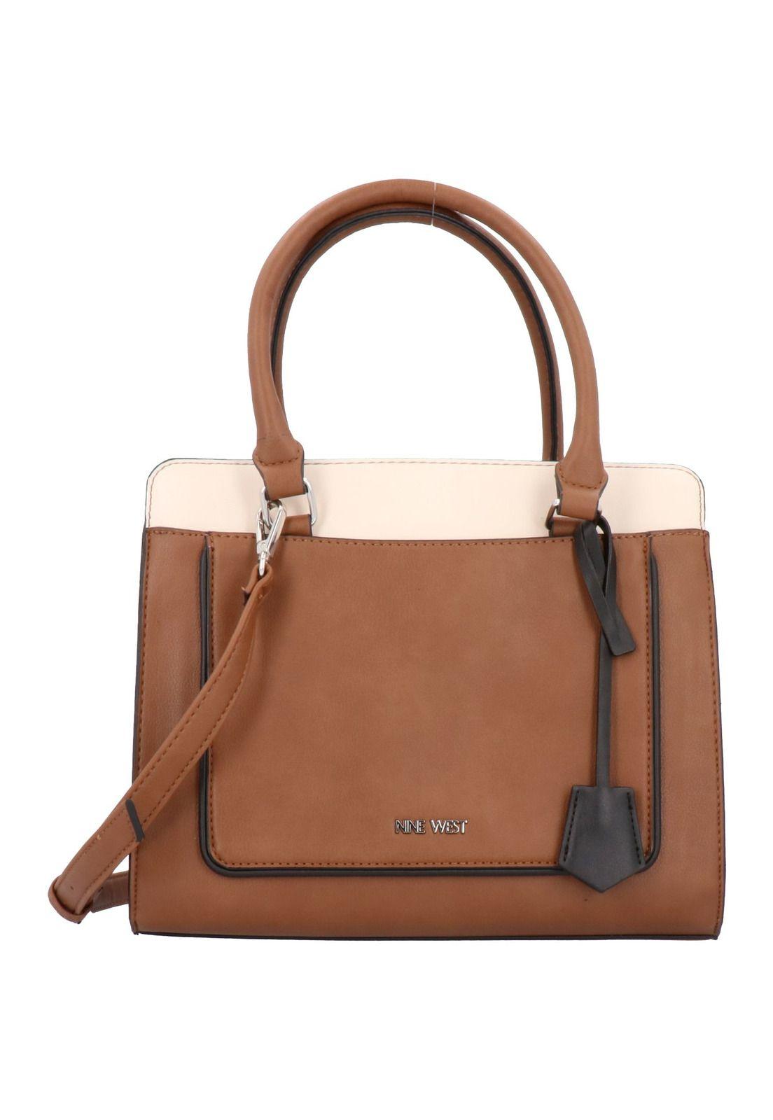 Cartera Avalyn Jet Set Satchel Café Mujer-0