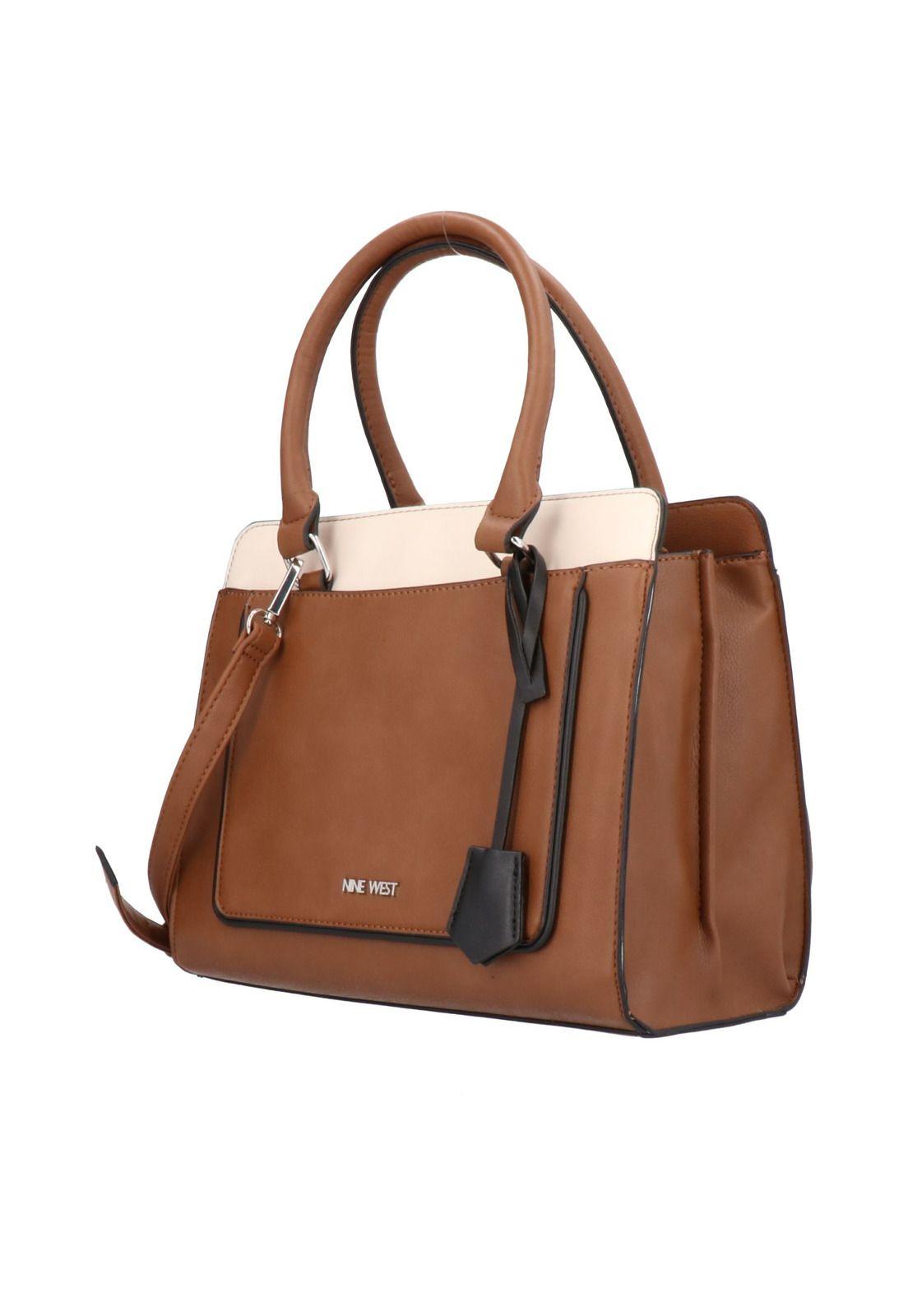 Cartera Avalyn Jet Set Satchel Café Mujer-1