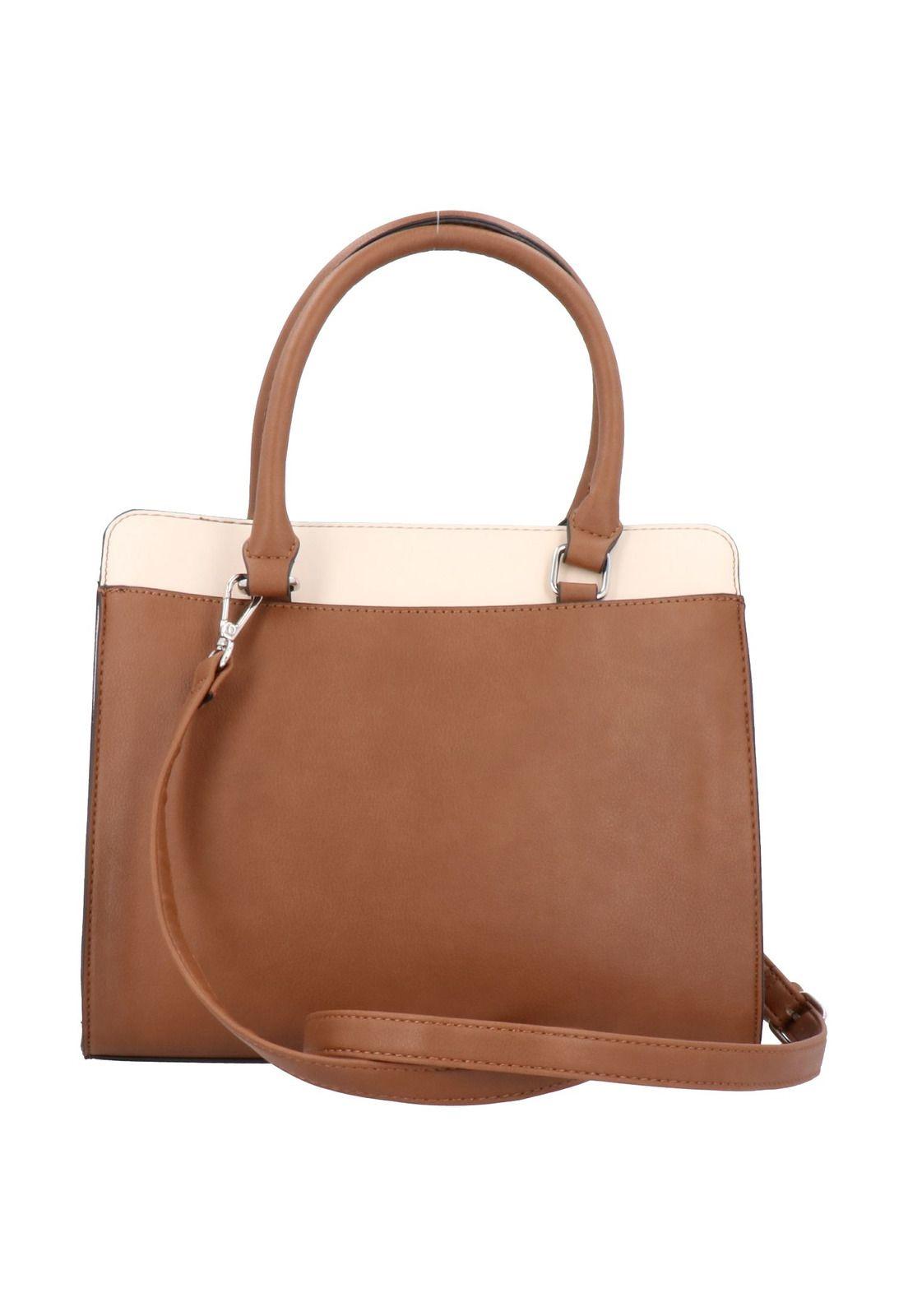 Cartera Avalyn Jet Set Satchel Café Mujer-2