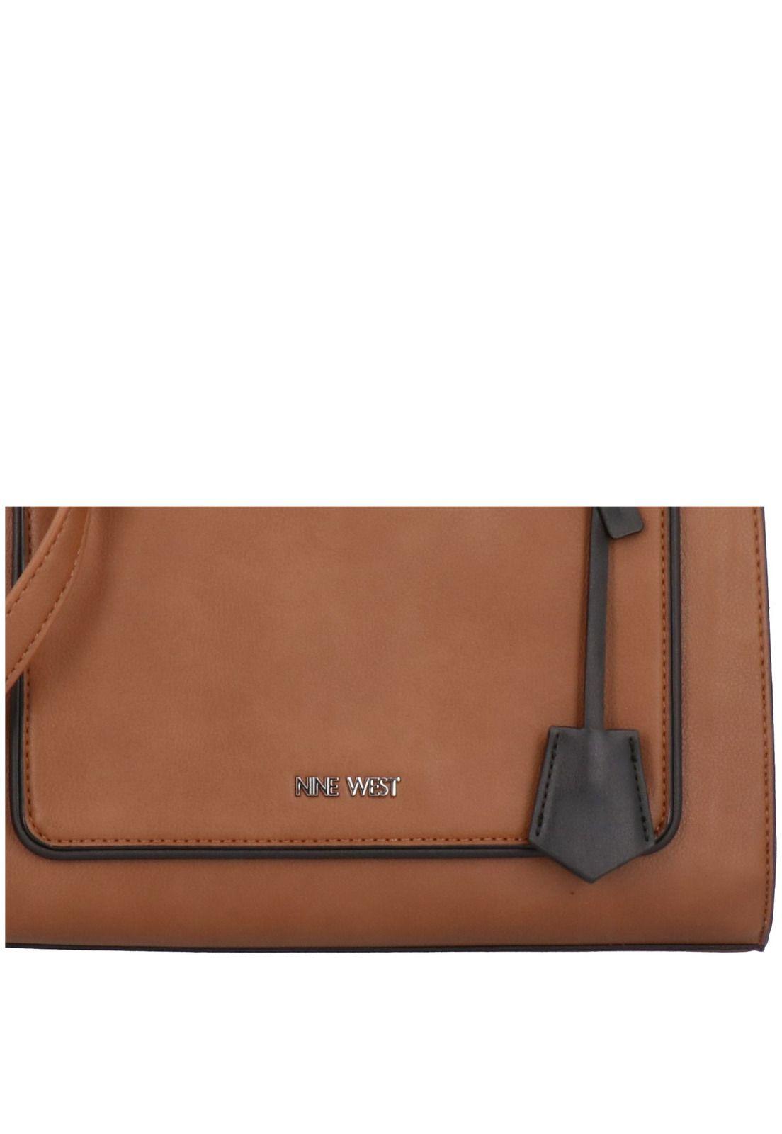 Cartera Avalyn Jet Set Satchel Café Mujer-3