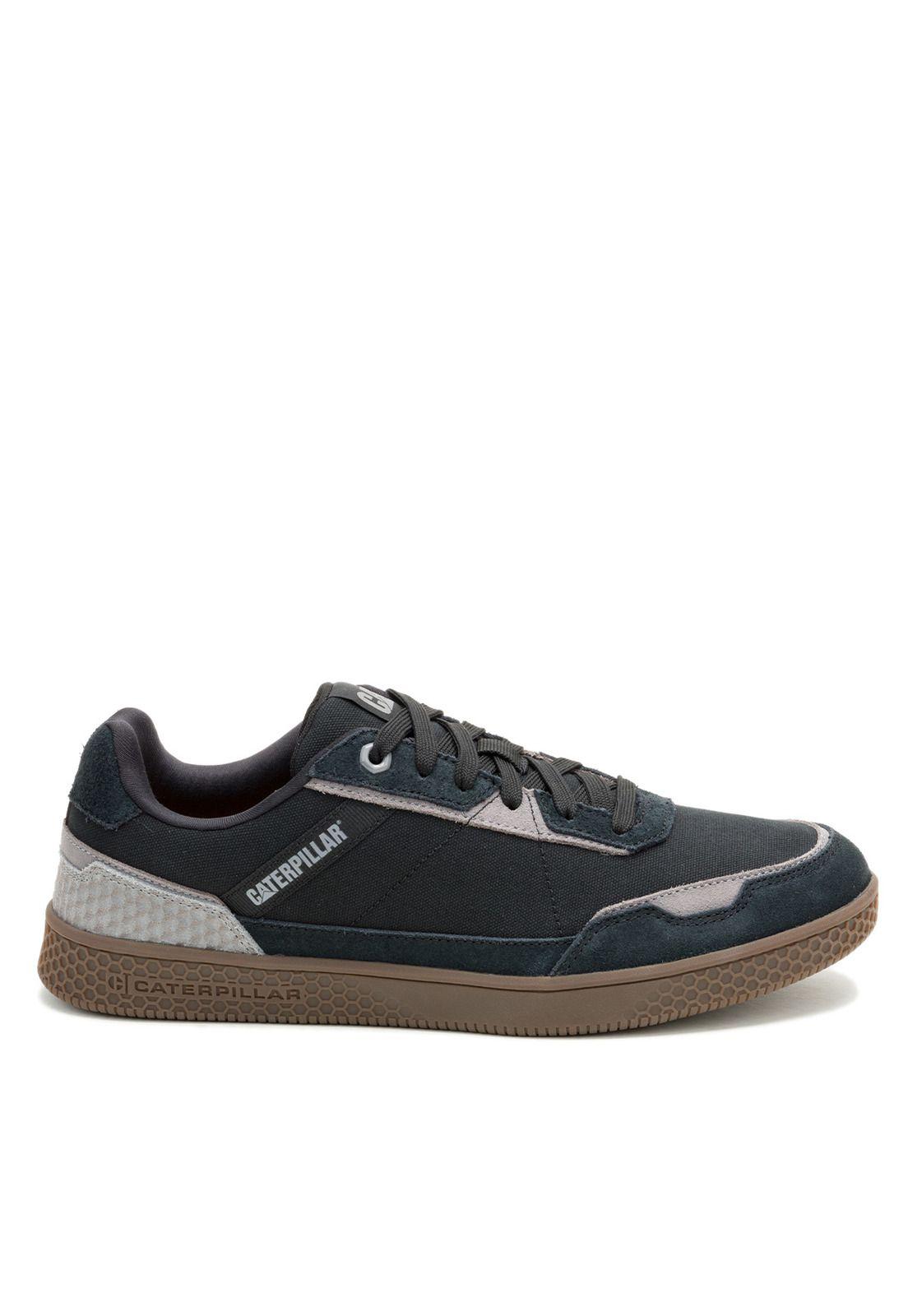 Zapatilla Pause Retro Canvas Hombre Negro-1