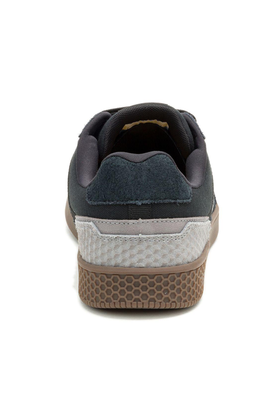 Zapatilla Pause Retro Canvas Hombre Negro-5