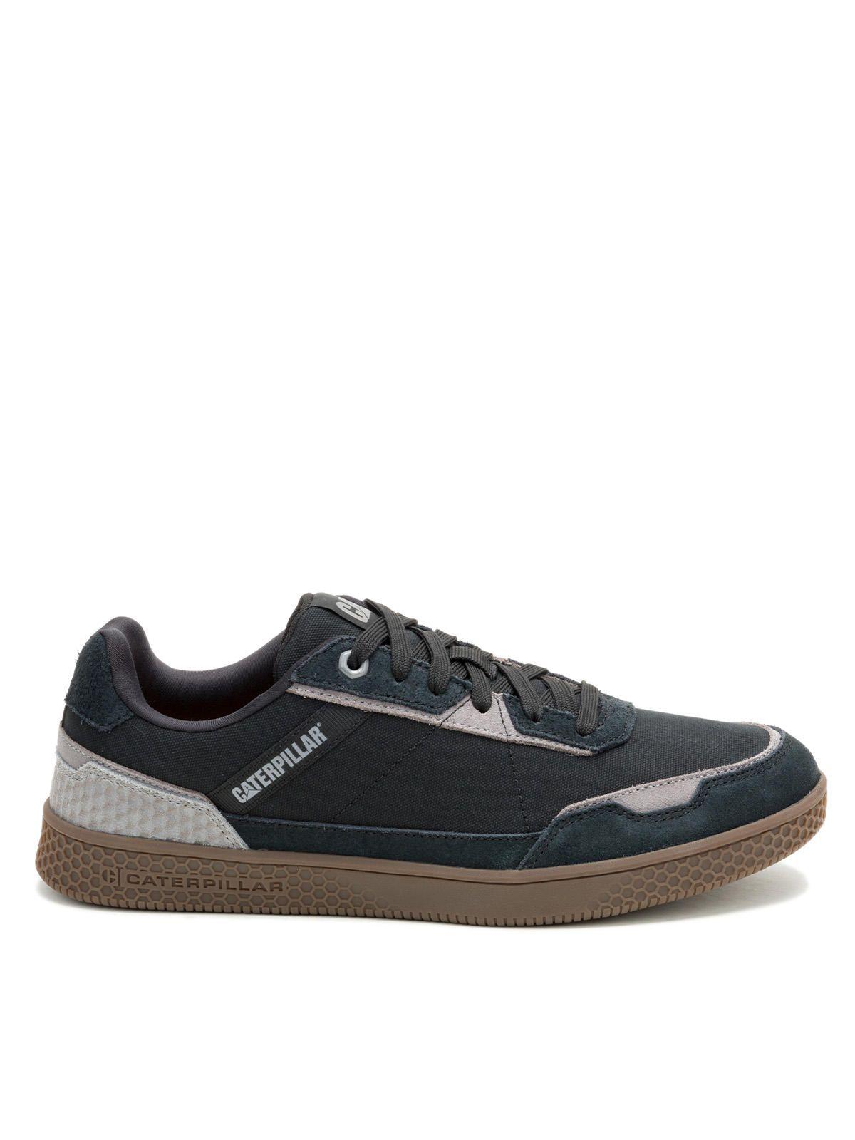 Zapatilla Pause Retro Canvas Hombre Negro-1