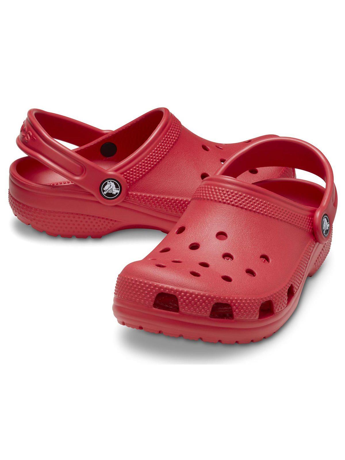 Zueco Crocs Niño Classic Clog T Rojo-3
