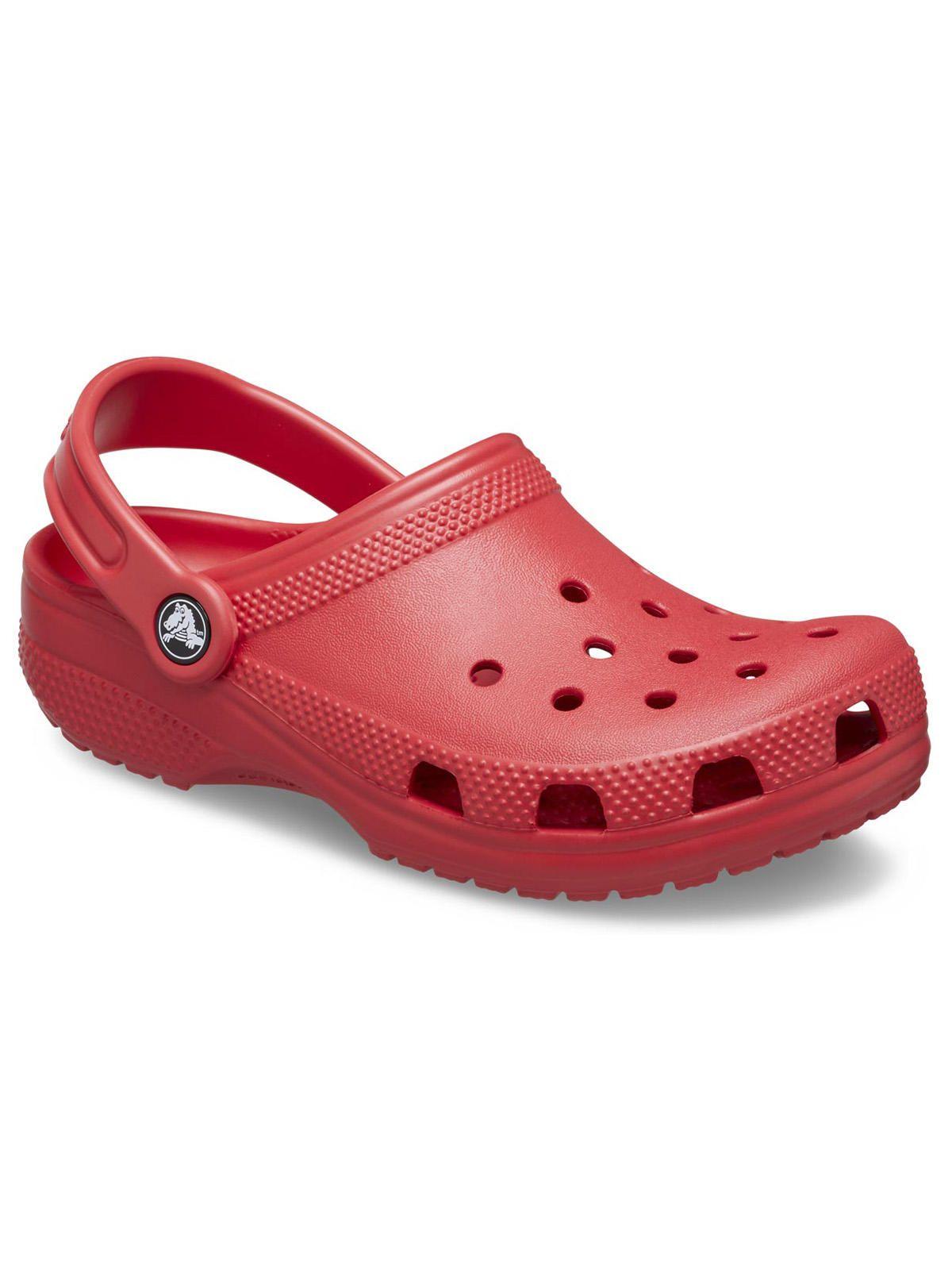 Zueco Crocs Niño Classic Clog T Rojo-6