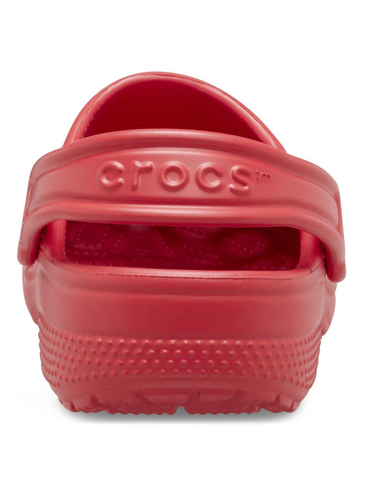 Zueco Crocs Niño Classic Clog T Rojo-7