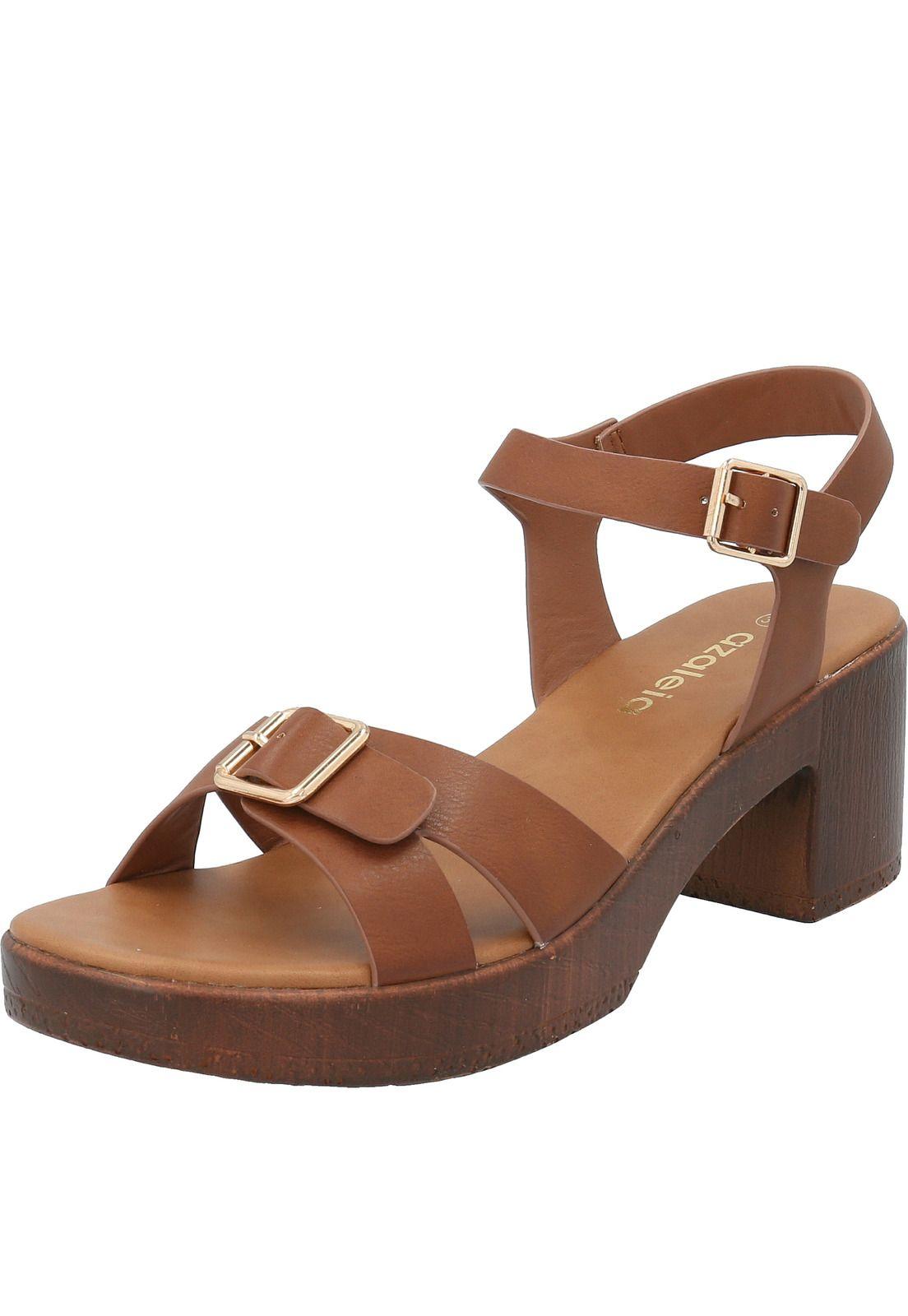 Sandalia Mujer Alva Chocolate-3